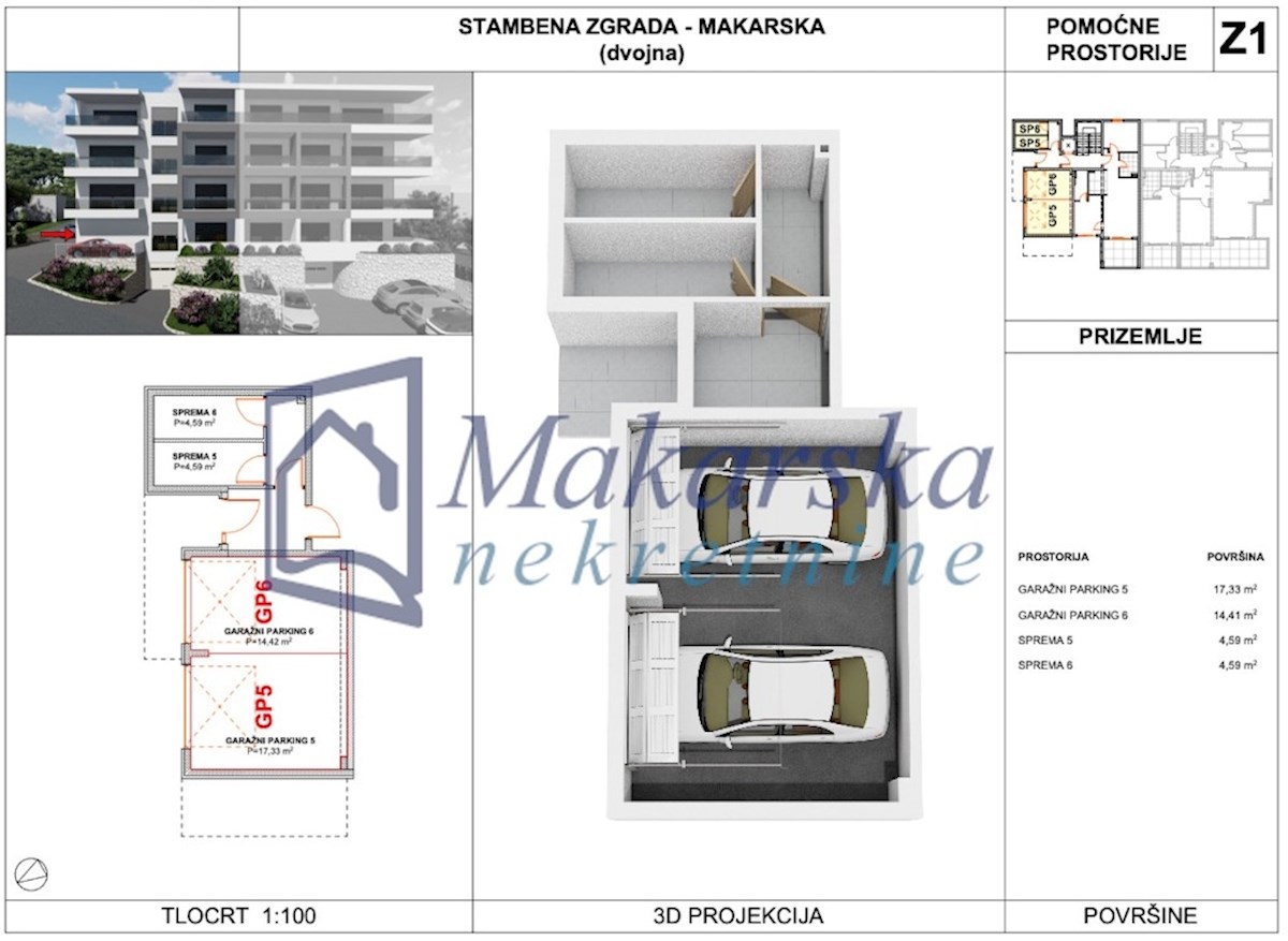 Appartamento In vendita - SPLITSKO-DALMATINSKA Makarska