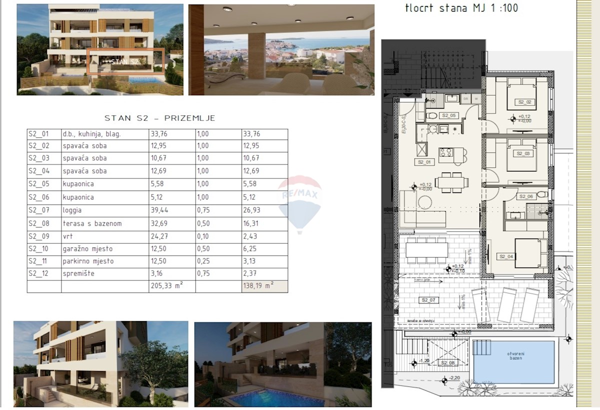 Flat For sale - ŠIBENSKO-KNINSKA PRIMOŠTEN