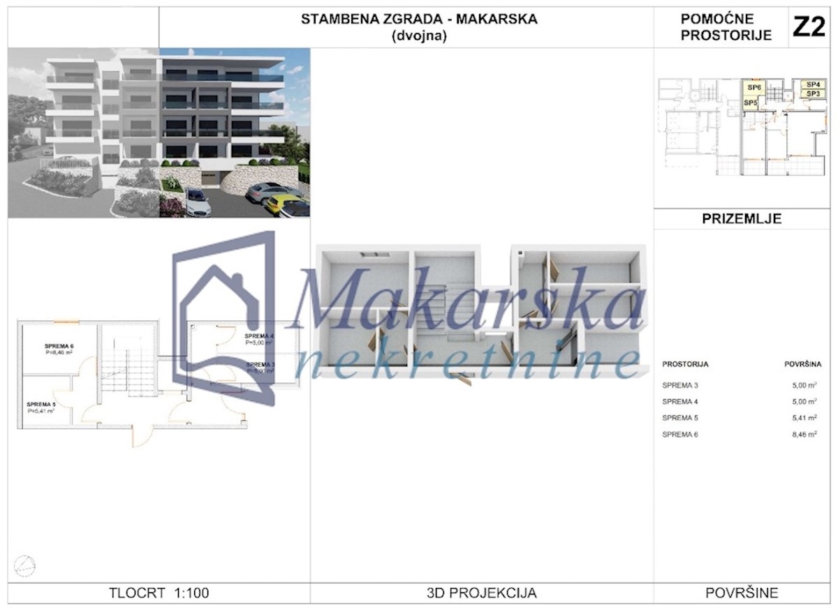 Stan Na prodaju - SPLITSKO-DALMATINSKA MAKARSKA