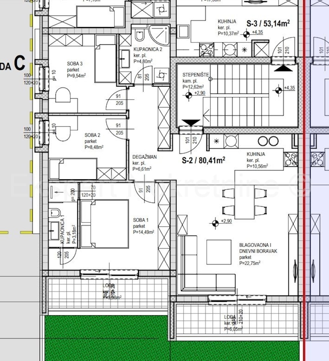 Apartmán Na prodej - SPLITSKO-DALMATINSKA KAŠTELA