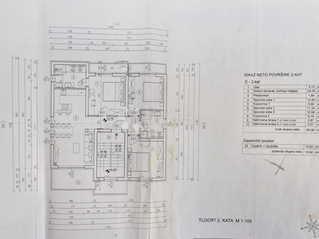 Stan na prodaju 85 m² – Medulin