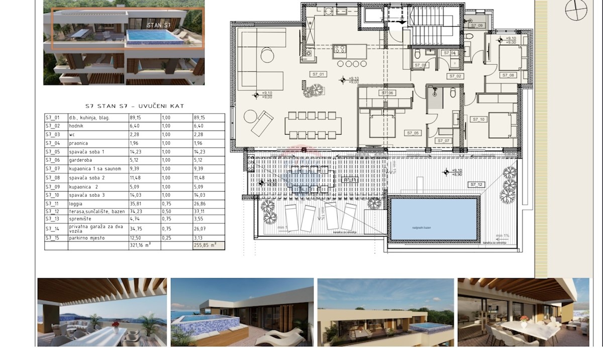 Apartmán Na prodej - ŠIBENSKO-KNINSKA PRIMOŠTEN