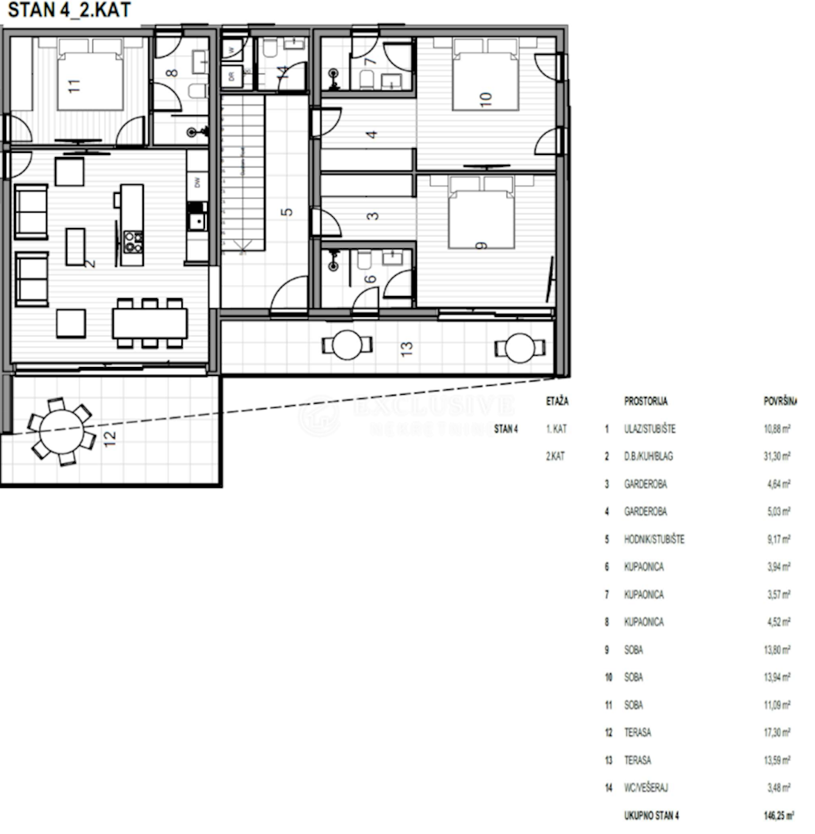 Apartment Zu verkaufen - PRIMORSKO-GORANSKA KRK