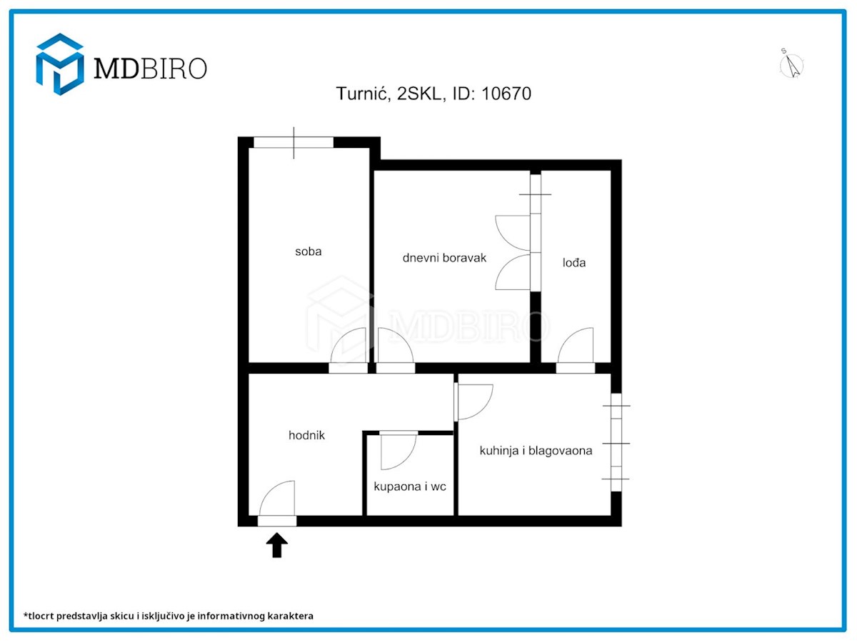 Apartment Zu verkaufen - PRIMORSKO-GORANSKA RIJEKA