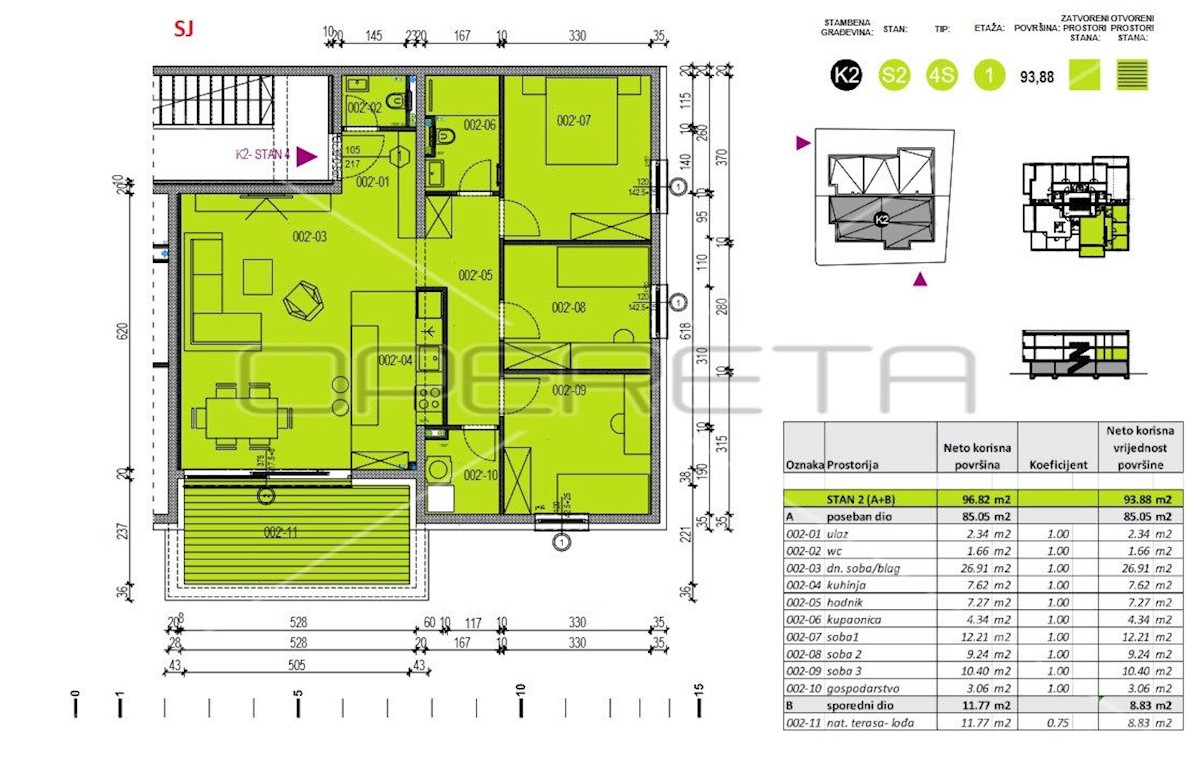 Flat For sale - ZAGREBAČKA VELIKA GORICA