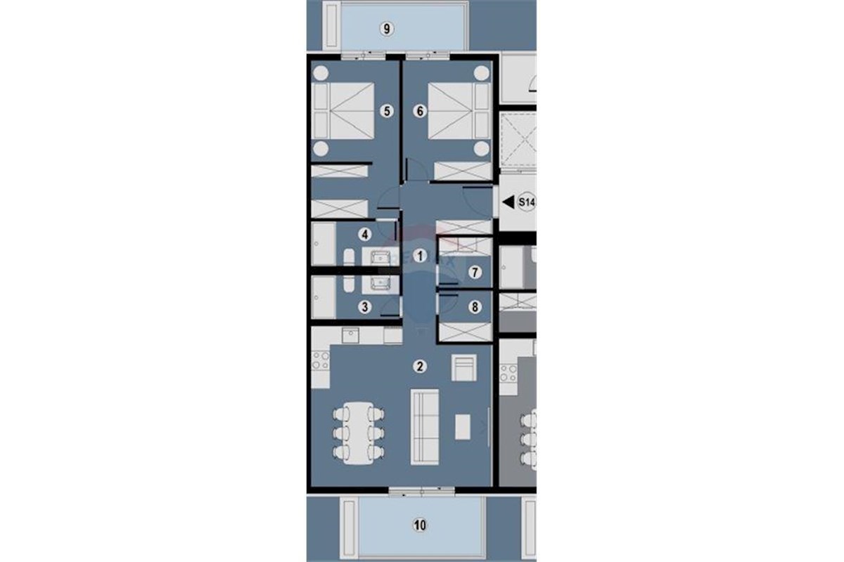 Apartment Zu verkaufen - SPLITSKO-DALMATINSKA TROGIR