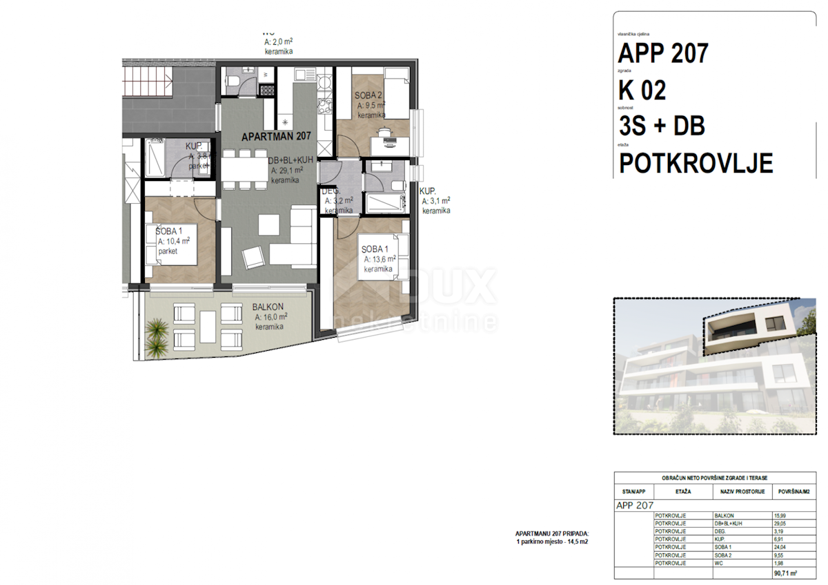 Appartement À vendre - PRIMORSKO-GORANSKA OPATIJA