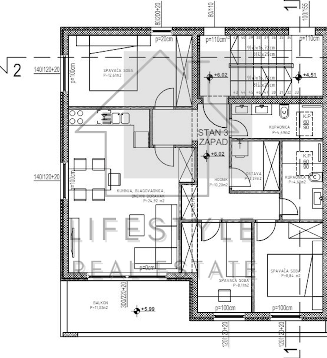 Apartmán Na prodej - SPLITSKO-DALMATINSKA KAŠTELA