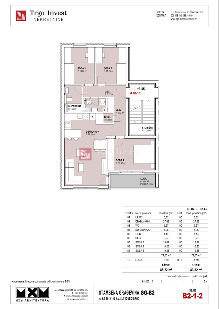 Appartement À vendre - BRODSKO-POSAVSKA SLAVONSKI BROD