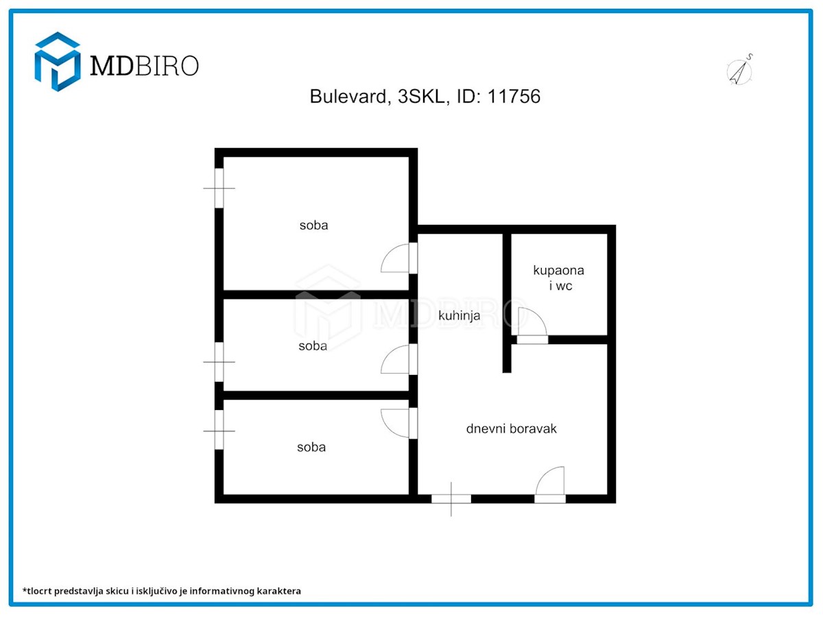 Apartmán Na prodej - PRIMORSKO-GORANSKA RIJEKA