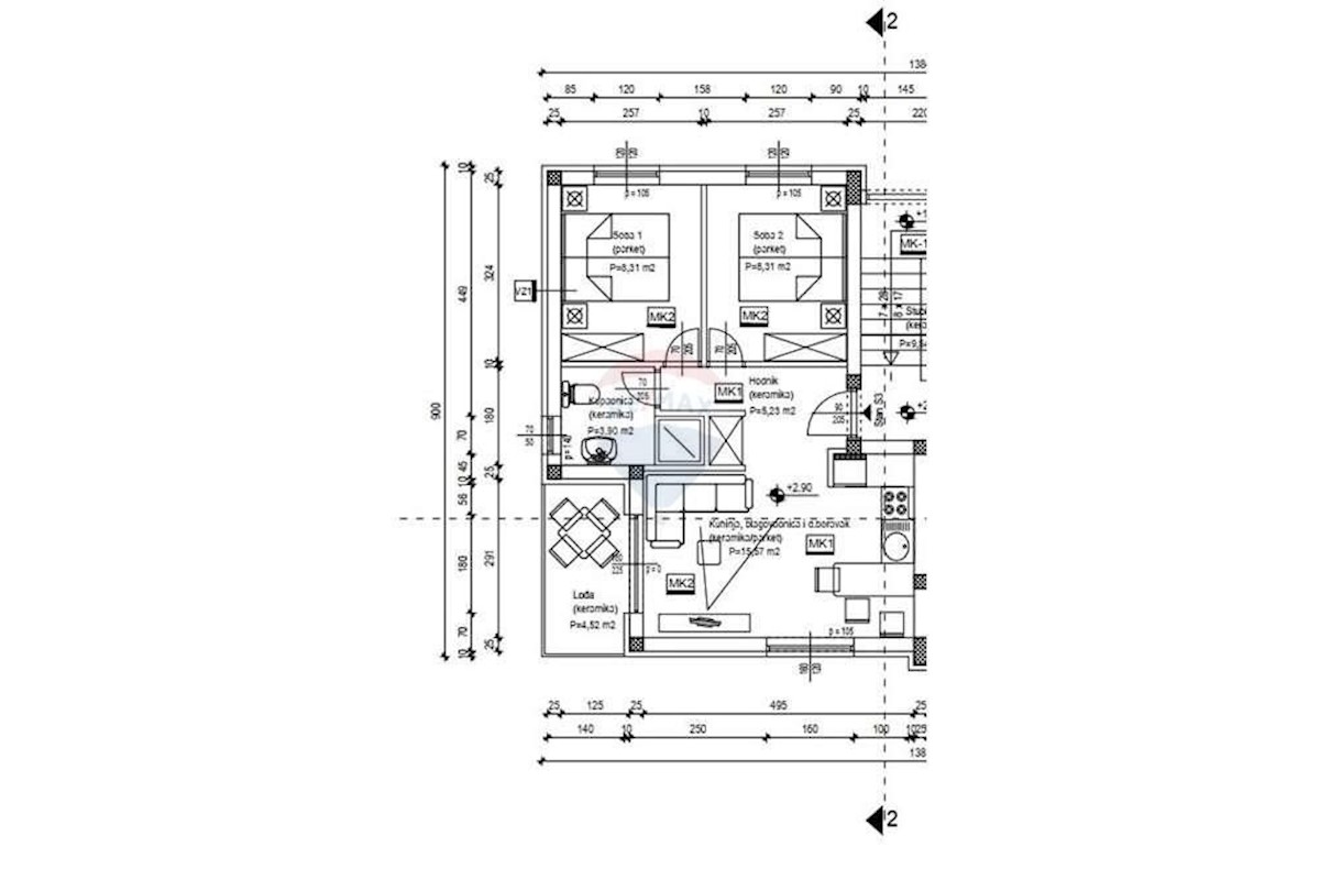 Flat For sale - ZADARSKA VRSI