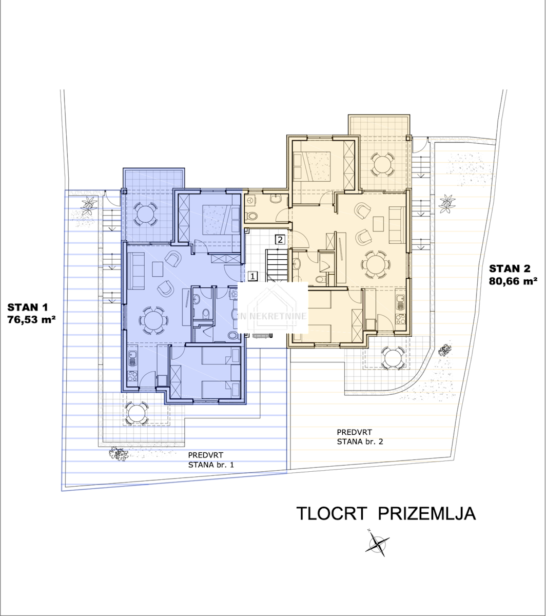 Flat For sale - ZADARSKA RAŽANAC