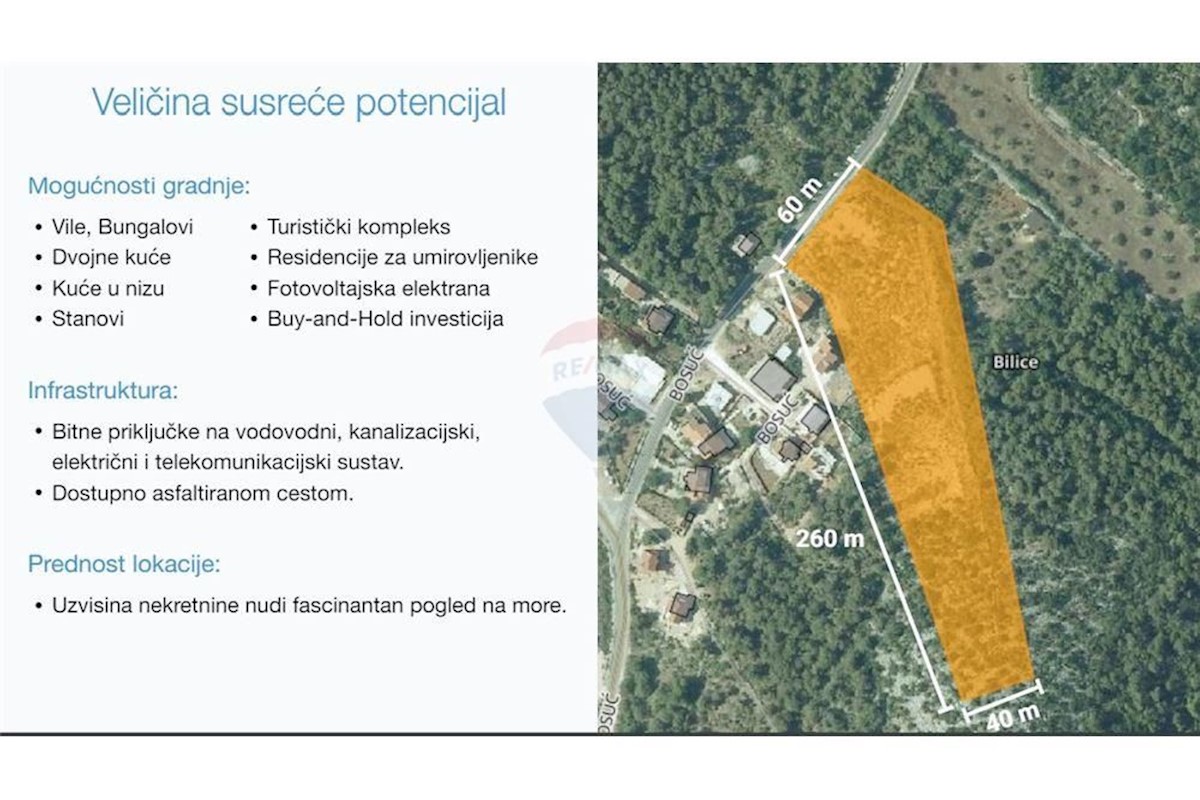 Zemljište Na prodaju - ŠIBENSKO-KNINSKA ŠIBENIK