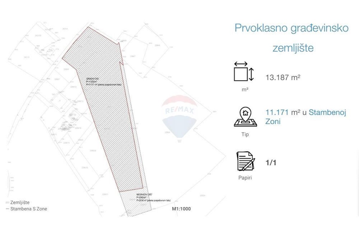 Zemljište Na prodaju - ŠIBENSKO-KNINSKA ŠIBENIK