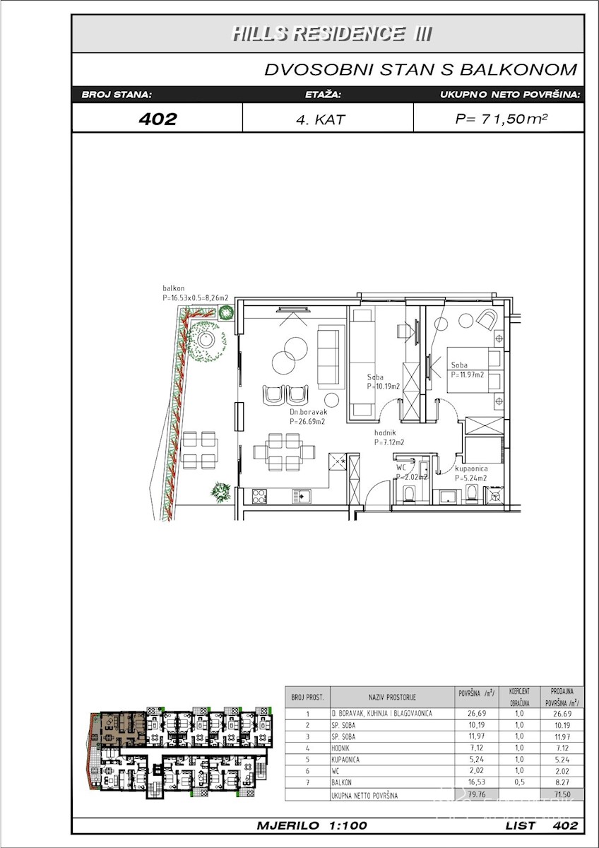 Apartment Zu verkaufen - SPLITSKO-DALMATINSKA MAKARSKA