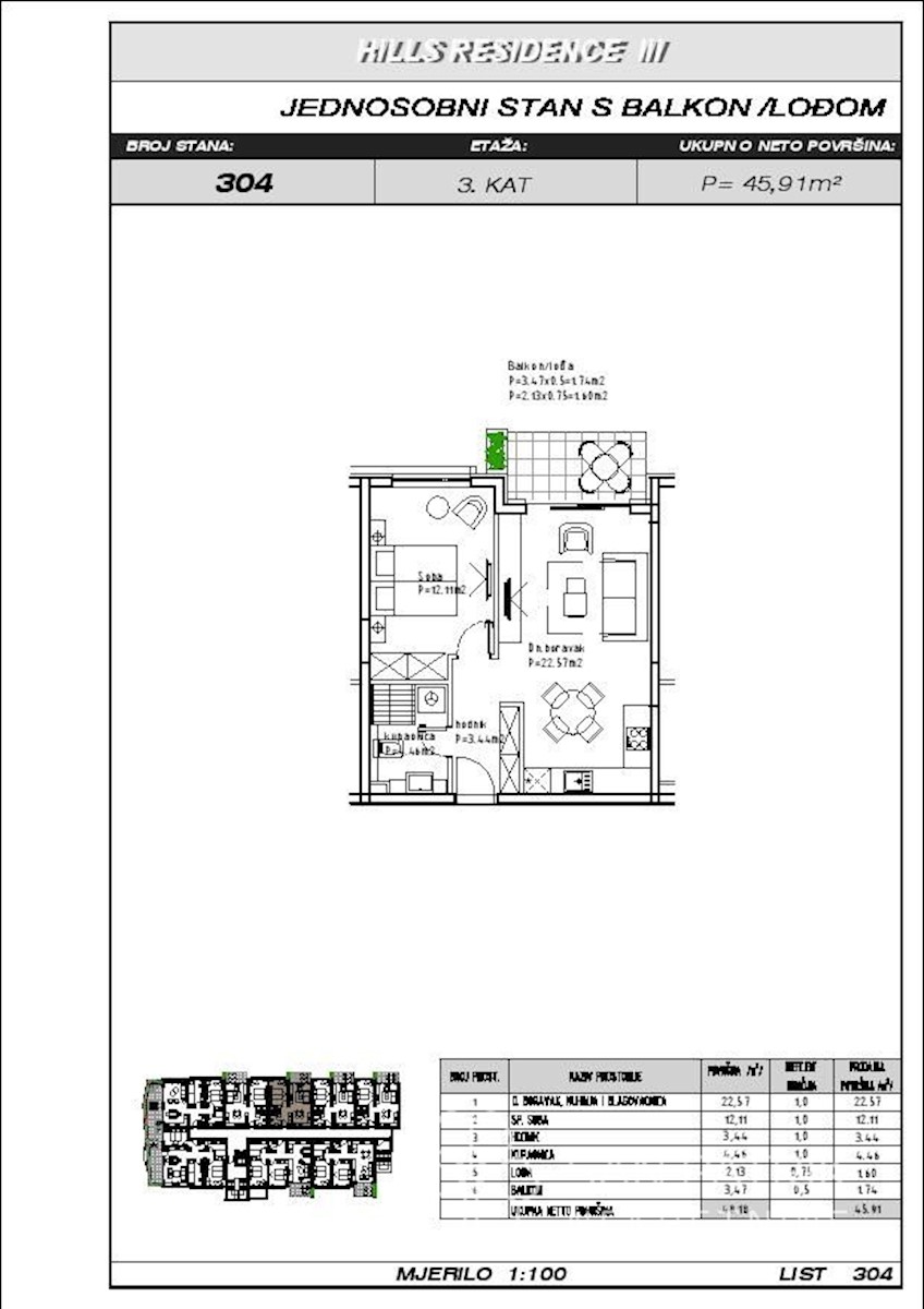 Apartmán Na prodej - SPLITSKO-DALMATINSKA MAKARSKA