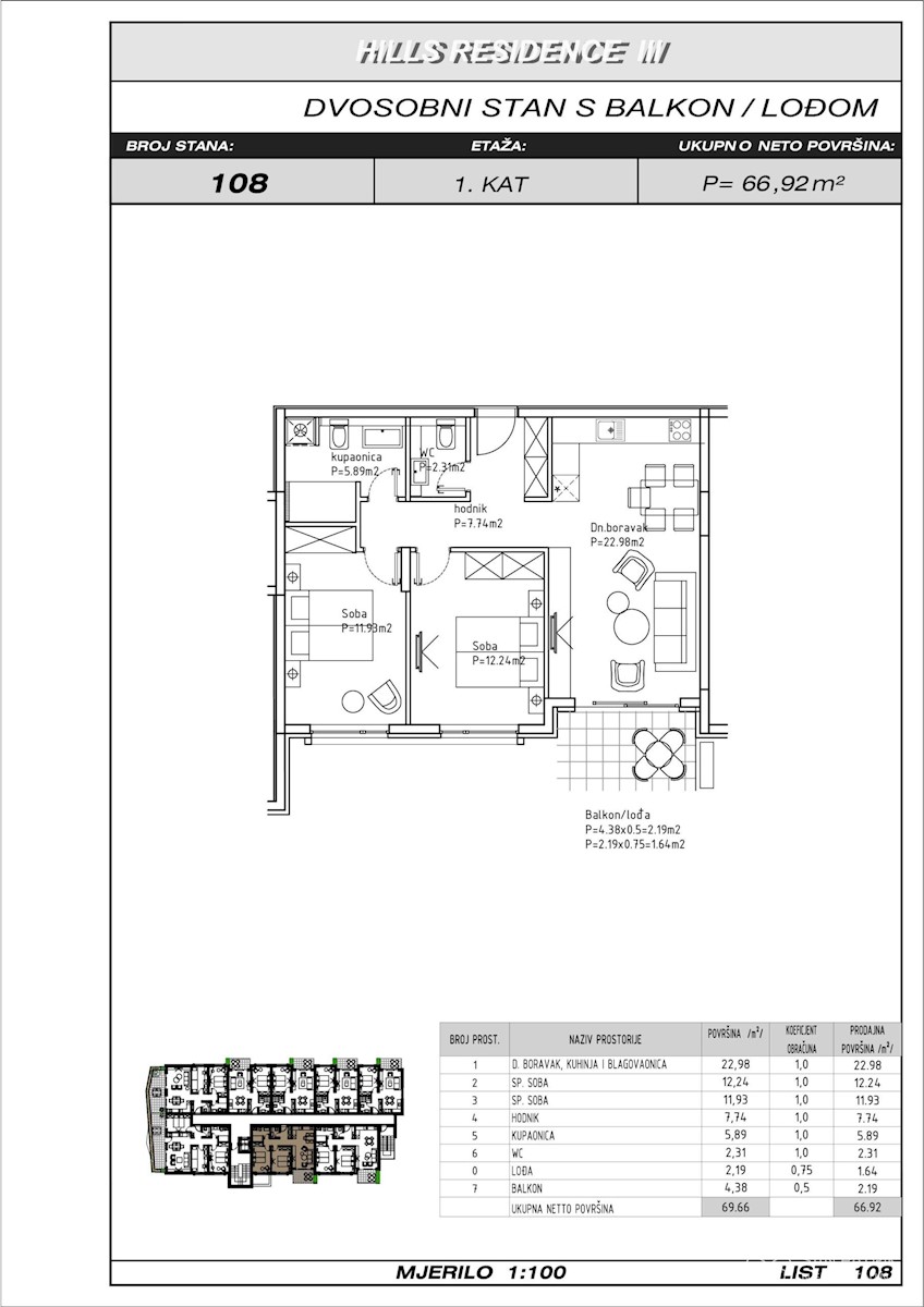 Apartmán Na prodej - SPLITSKO-DALMATINSKA MAKARSKA