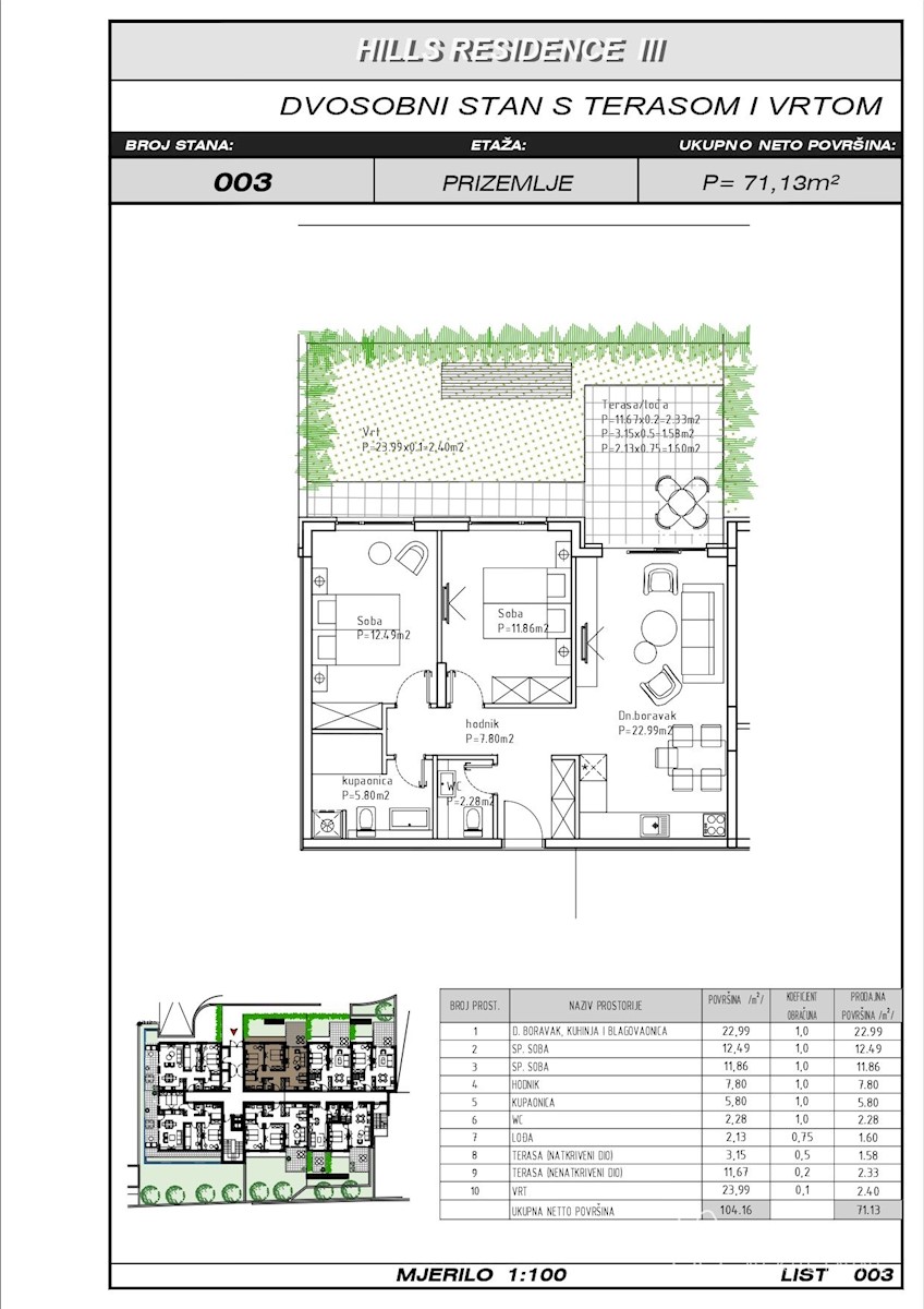 Apartma Na predaj - SPLITSKO-DALMATINSKA MAKARSKA