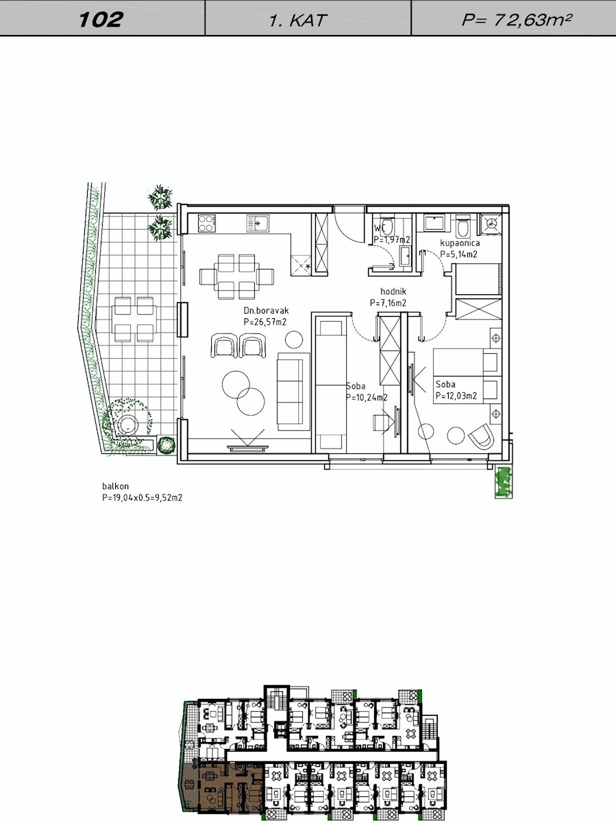 Appartamento In vendita - SPLITSKO-DALMATINSKA MAKARSKA