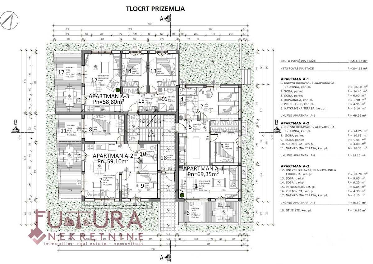 Apartmán Na prodej - ZADARSKA PAG