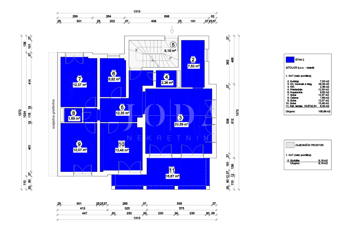 Flat For sale - PRIMORSKO-GORANSKA NOVI VINODOLSKI