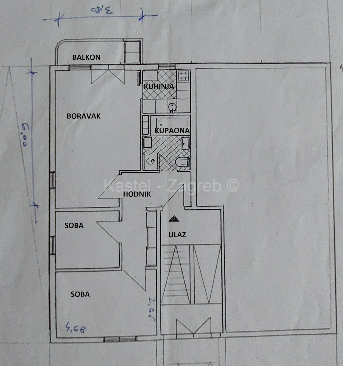 Apartmán Na predaj - GRAD ZAGREB ZAGREB