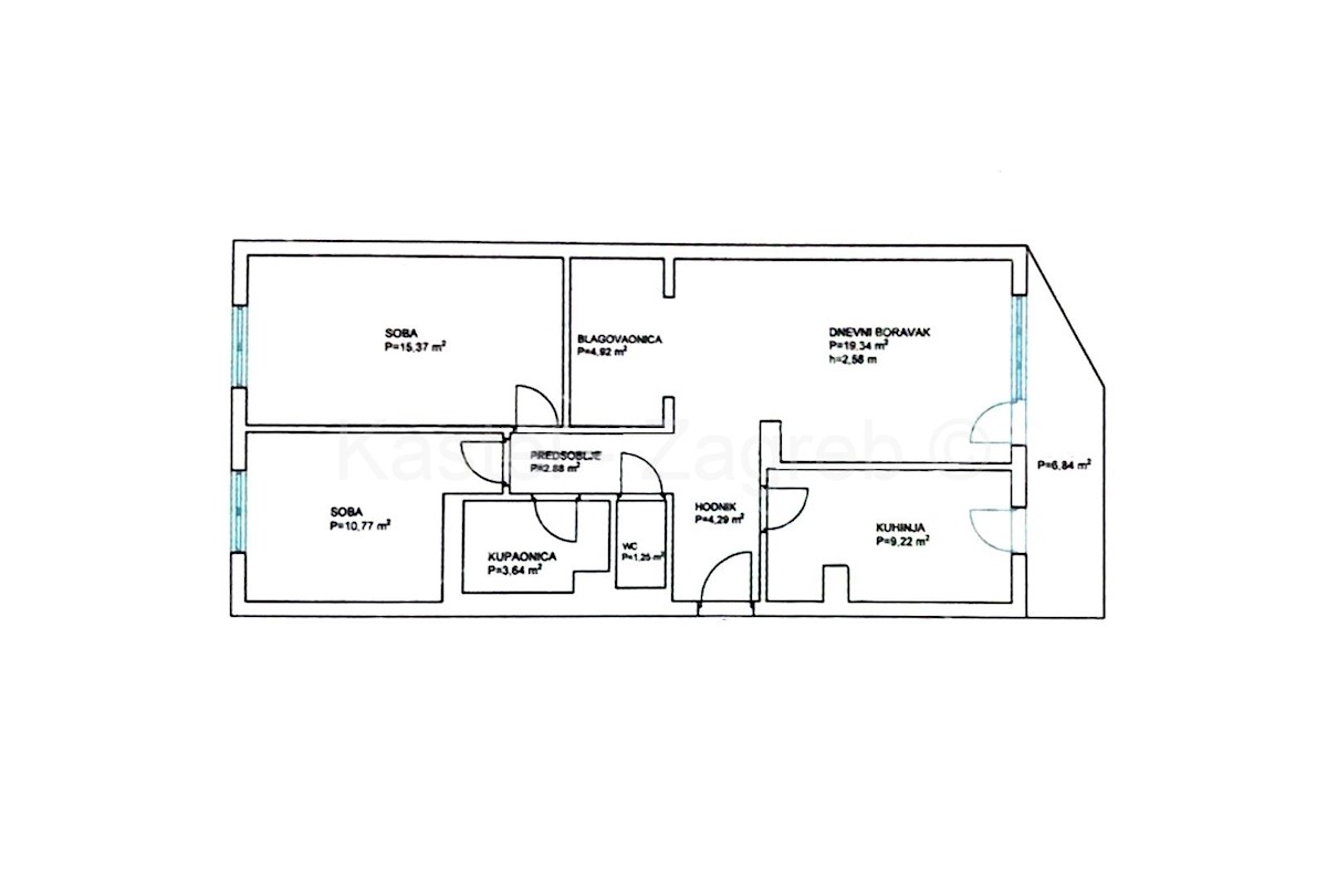 Apartma Na predaj - GRAD ZAGREB ZAGREB