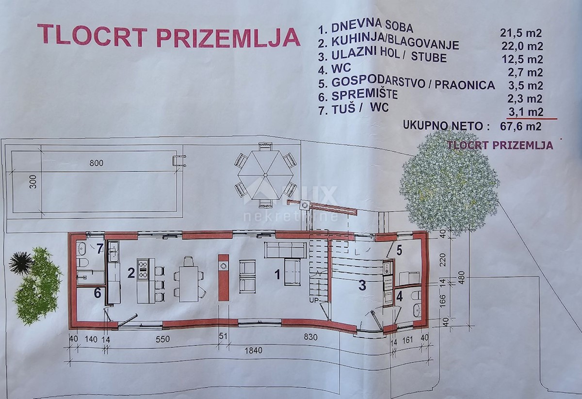 Hiša Na predaj - ISTARSKA MARČANA