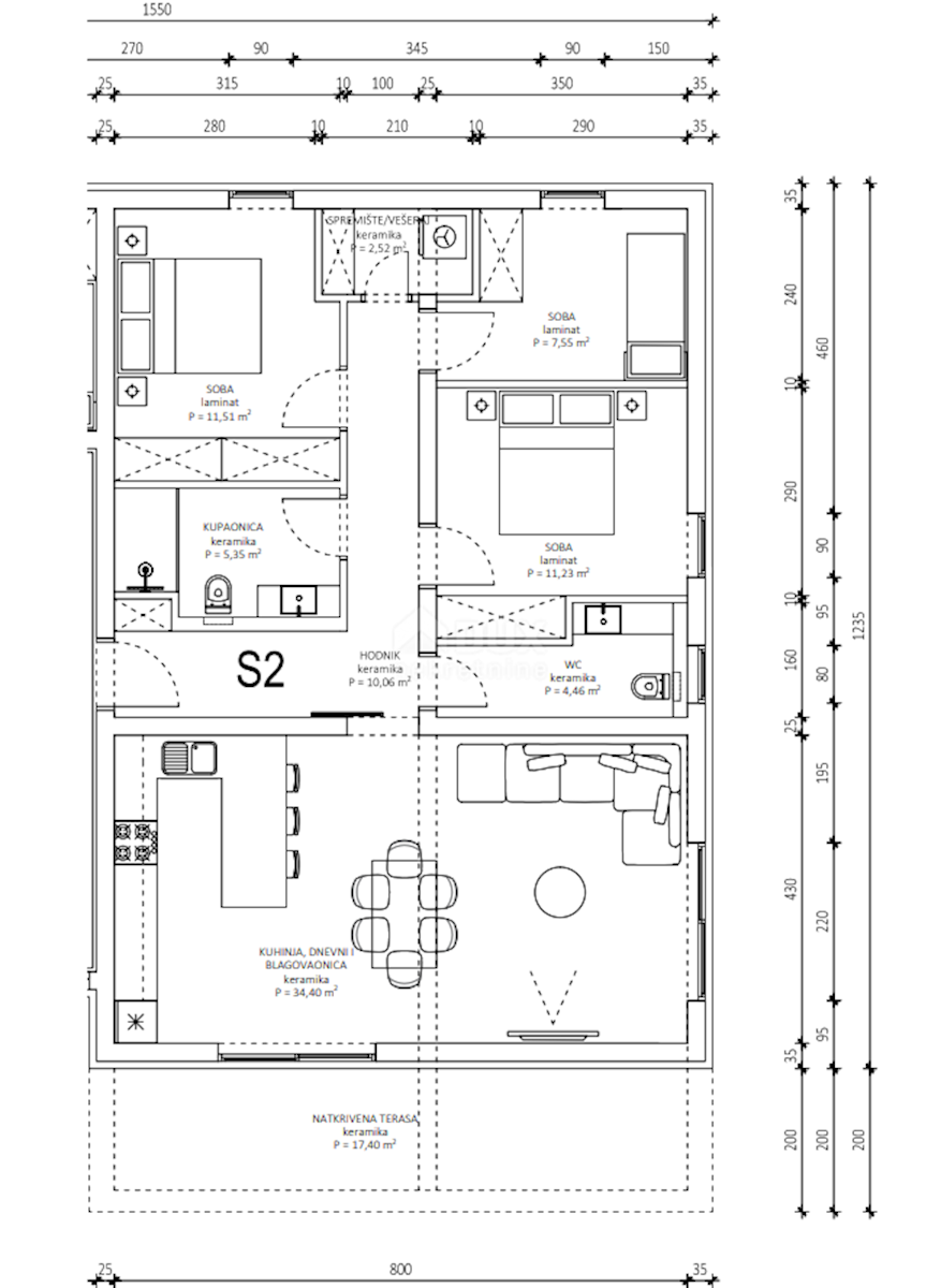 Appartement À vendre - ZADARSKA ZADAR