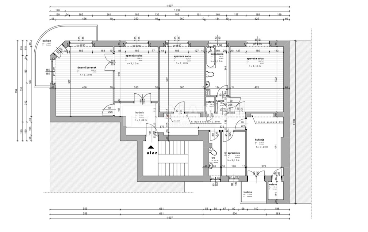 Apartment Zu verkaufen - PRIMORSKO-GORANSKA RIJEKA