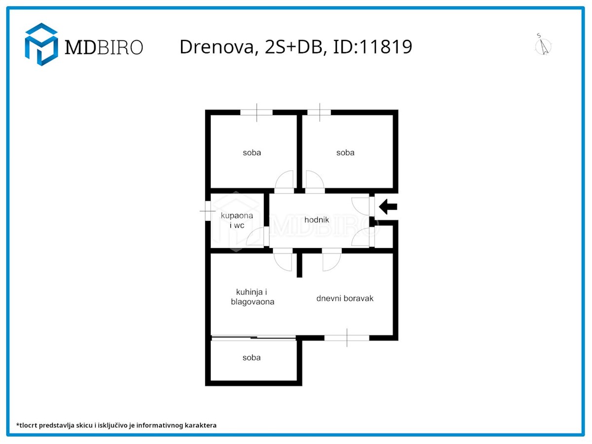 Apartmán Na prodej - PRIMORSKO-GORANSKA RIJEKA