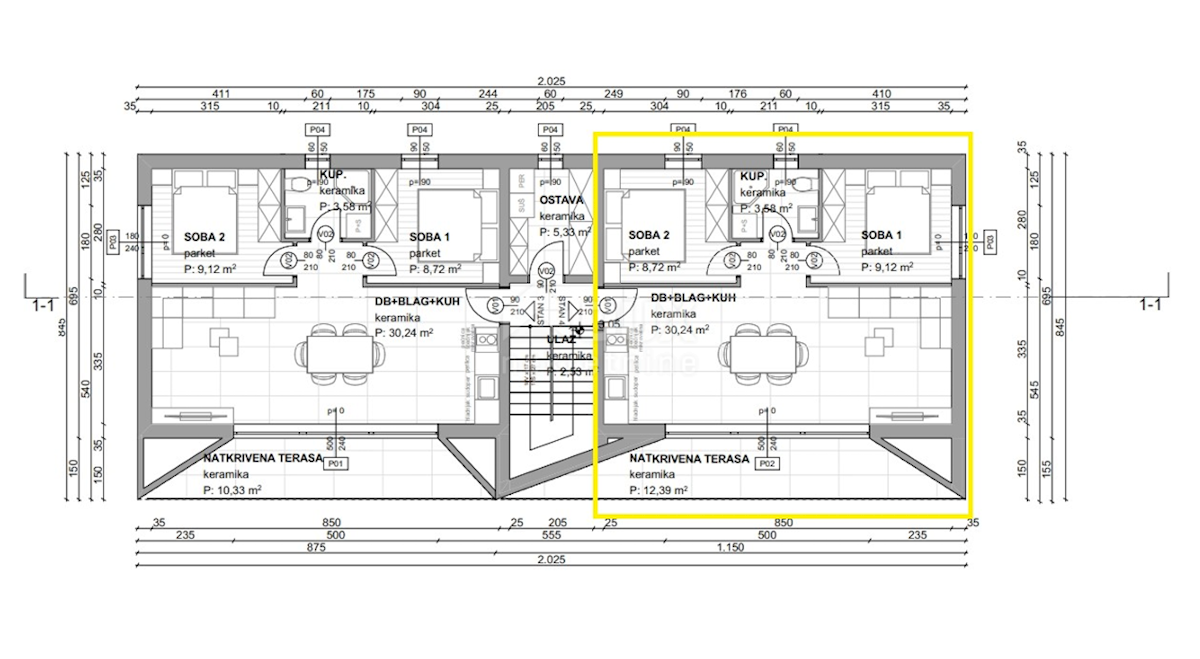 Apartment Zu verkaufen - PRIMORSKO-GORANSKA KRK