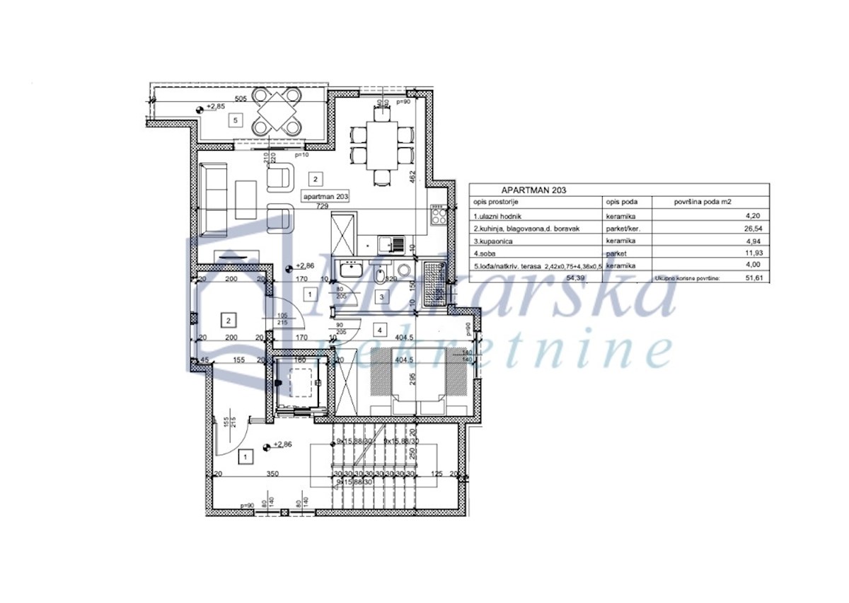 Apartmán Na predaj - SPLITSKO-DALMATINSKA BAŠKA VODA