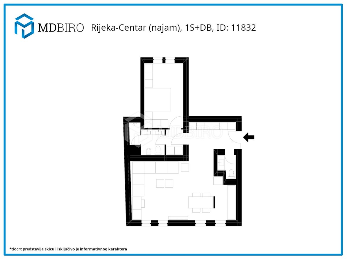 Appartamento Da affittare - PRIMORSKO-GORANSKA RIJEKA