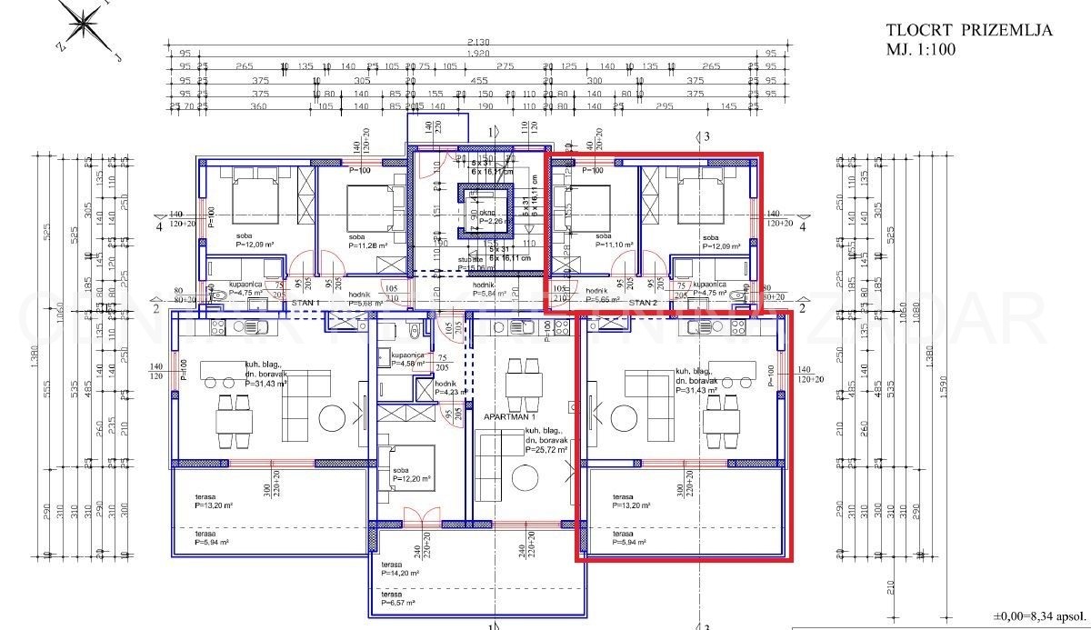 Apartmán Na predaj - ZADARSKA SVETI FILIP I JAKOV