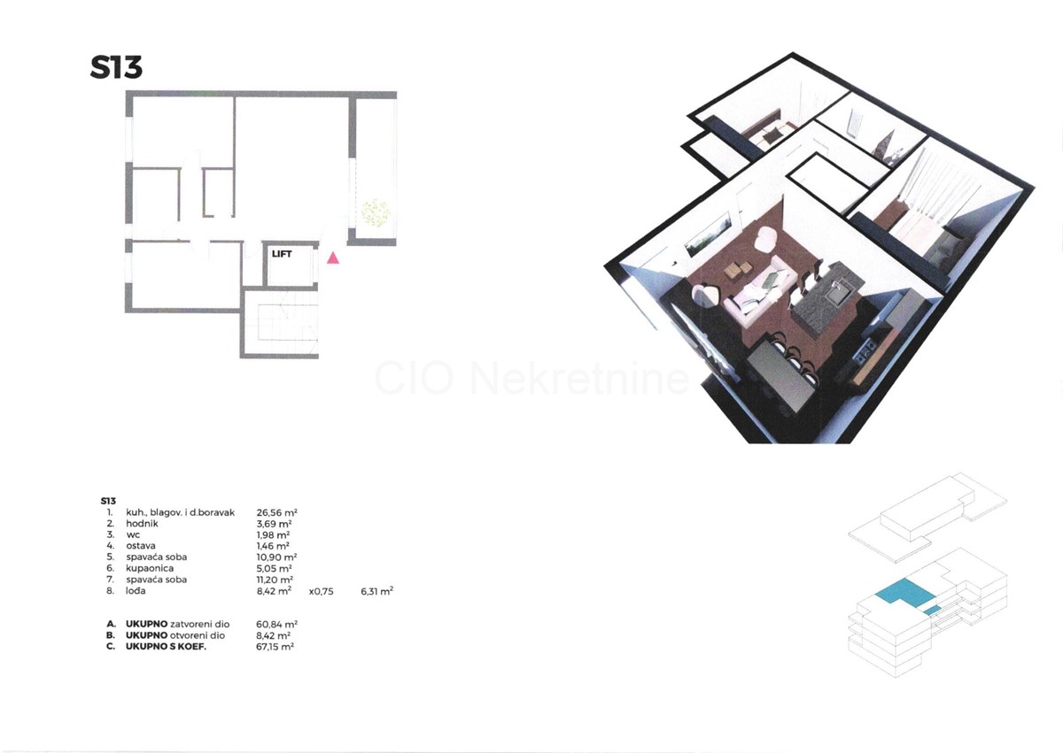 Apartmán Na predaj - SPLITSKO-DALMATINSKA SPLIT