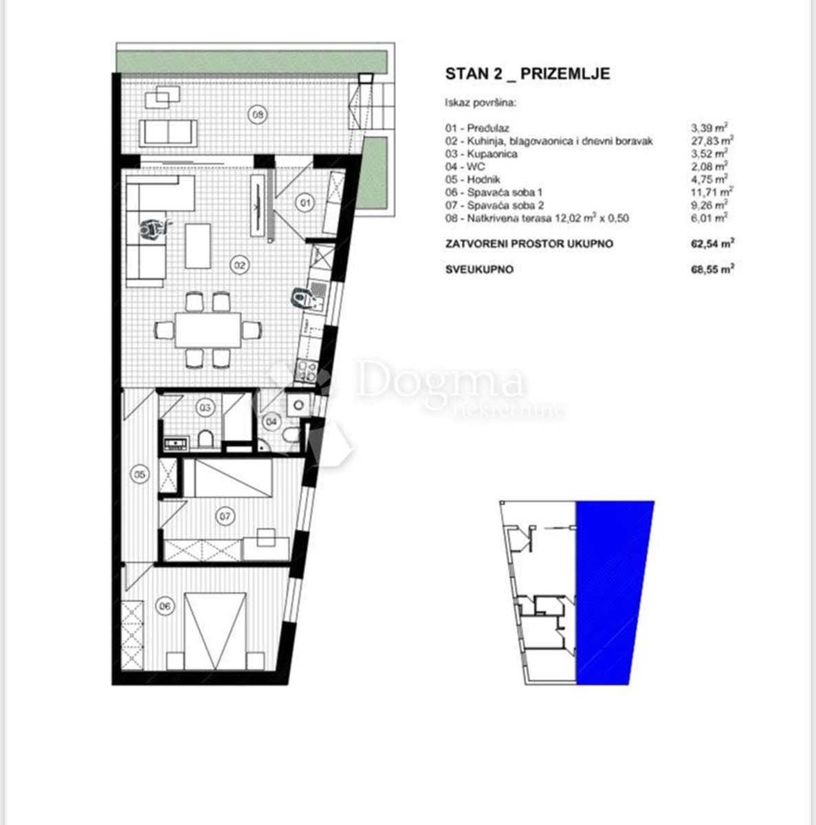 Flat For sale - DUBROVAČKO-NERETVANSKA KORČULA