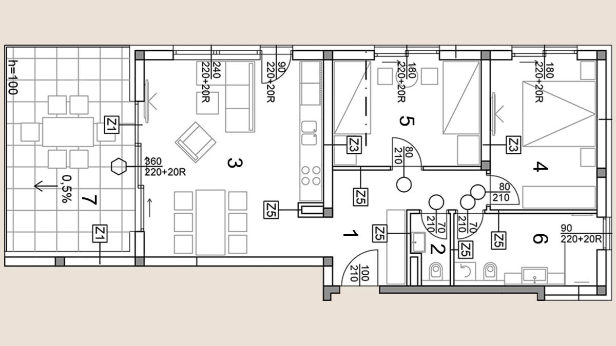 Apartment Zu verkaufen - ŠIBENSKO-KNINSKA PRIMOŠTEN