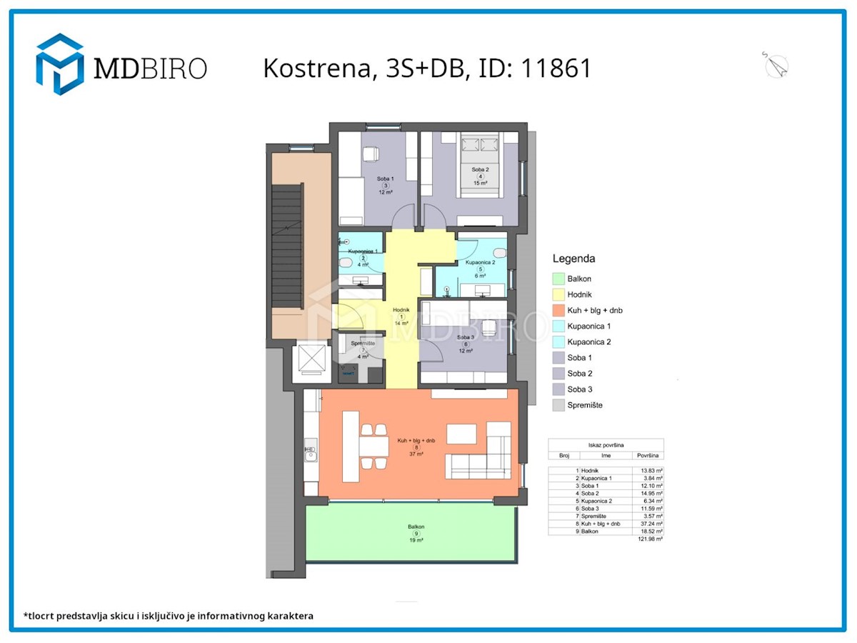 Apartmán Na predaj - PRIMORSKO-GORANSKA KOSTRENA