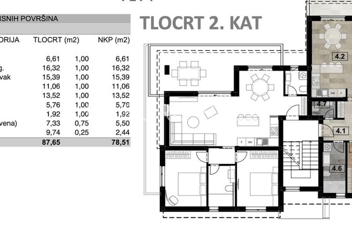 Apartmán Na predaj - PRIMORSKO-GORANSKA KRK