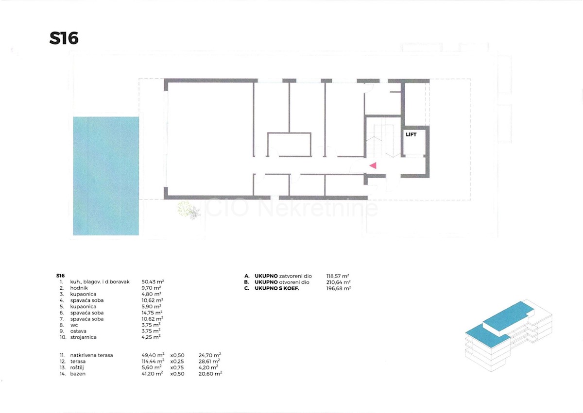 Apartmán Na predaj - SPLITSKO-DALMATINSKA SPLIT