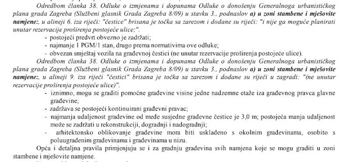 Parcela Naprodaj - GRAD ZAGREB ZAGREB