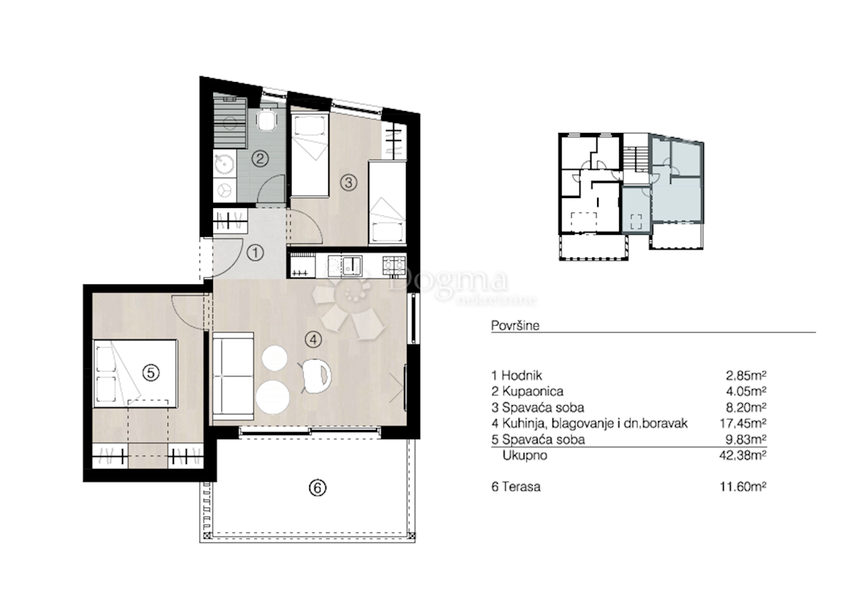 Apartmán Na prodej - ZADARSKA PAG