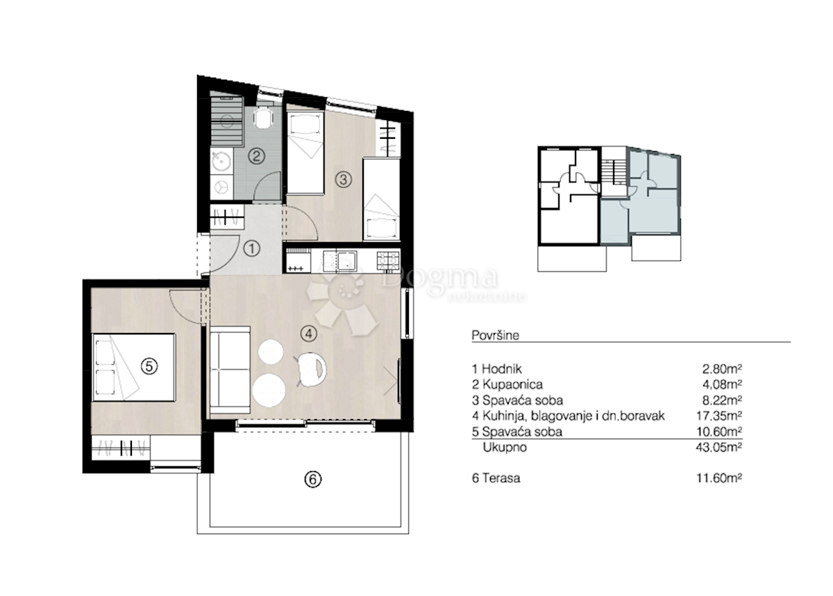 Apartmán Na prodej - ZADARSKA PAG