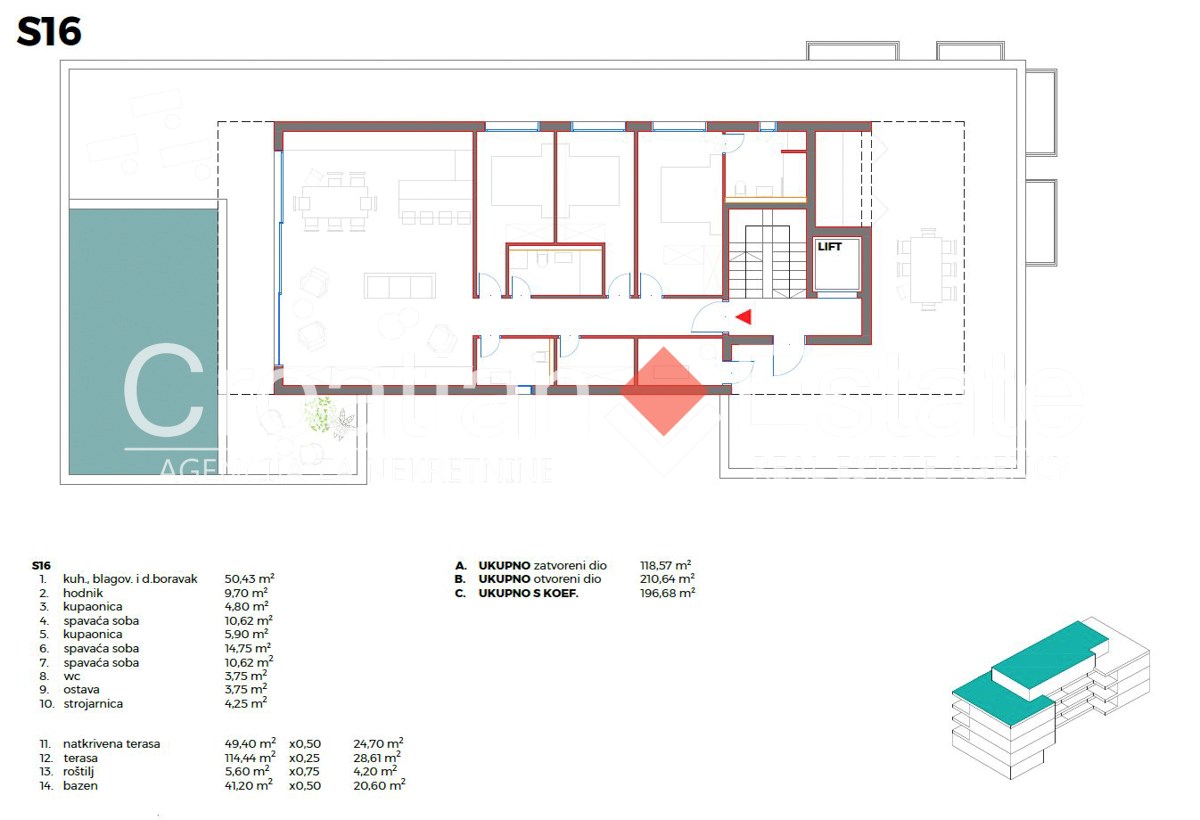 Apartmán Na prodej - SPLITSKO-DALMATINSKA SPLIT