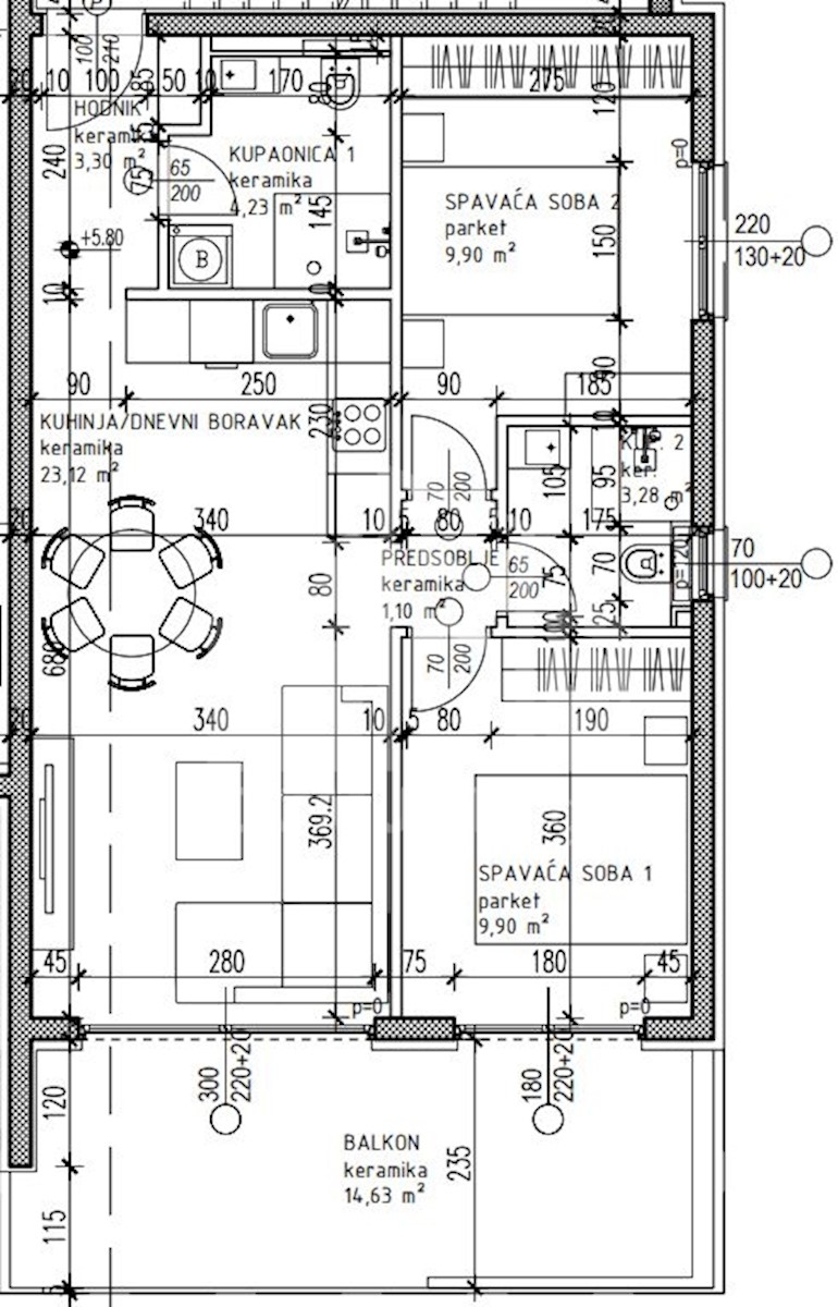 Apartma Na predaj - SPLITSKO-DALMATINSKA ČIOVO