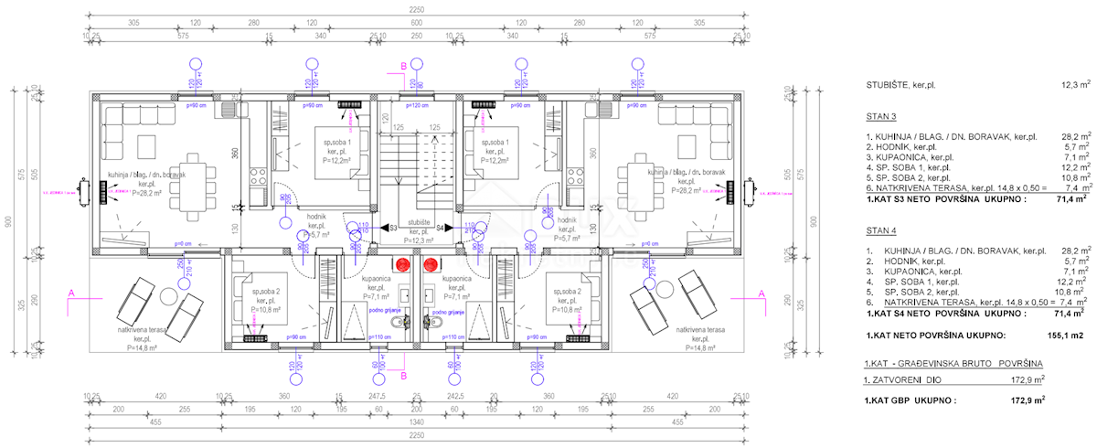 Apartment Zu verkaufen - ZADARSKA PRIVLAKA
