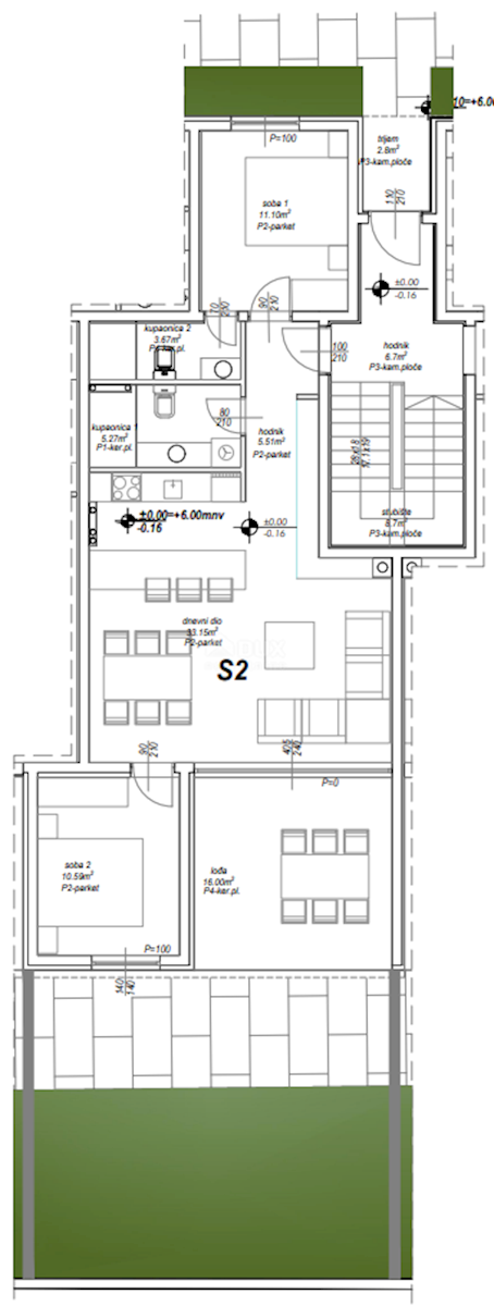 Flat For sale - ZADARSKA PRIVLAKA