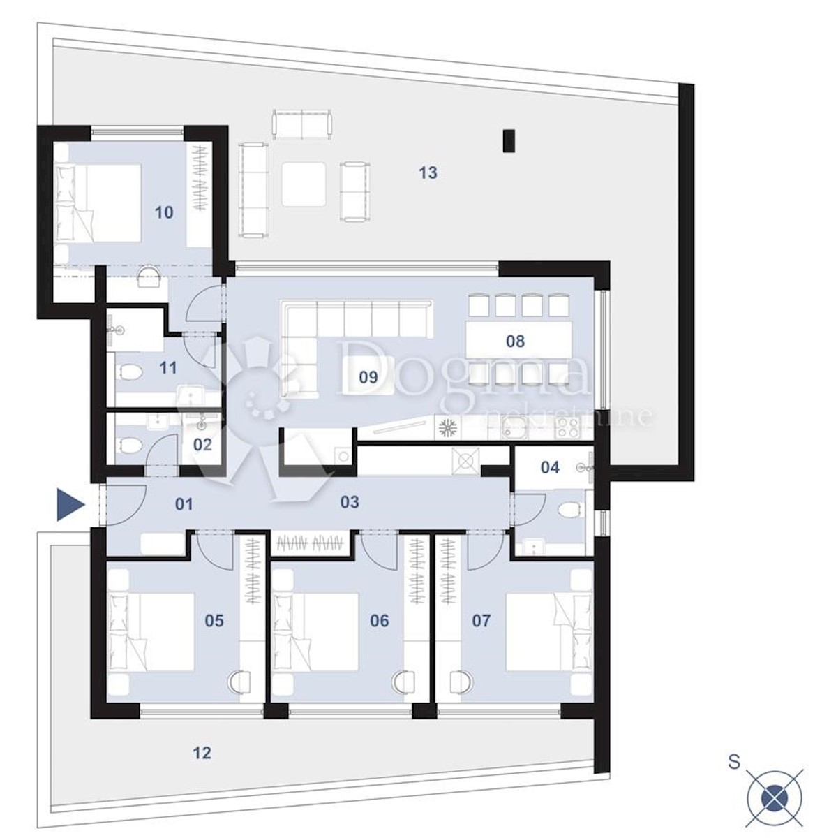 Apartma Na predaj - ZADARSKA UGLJAN