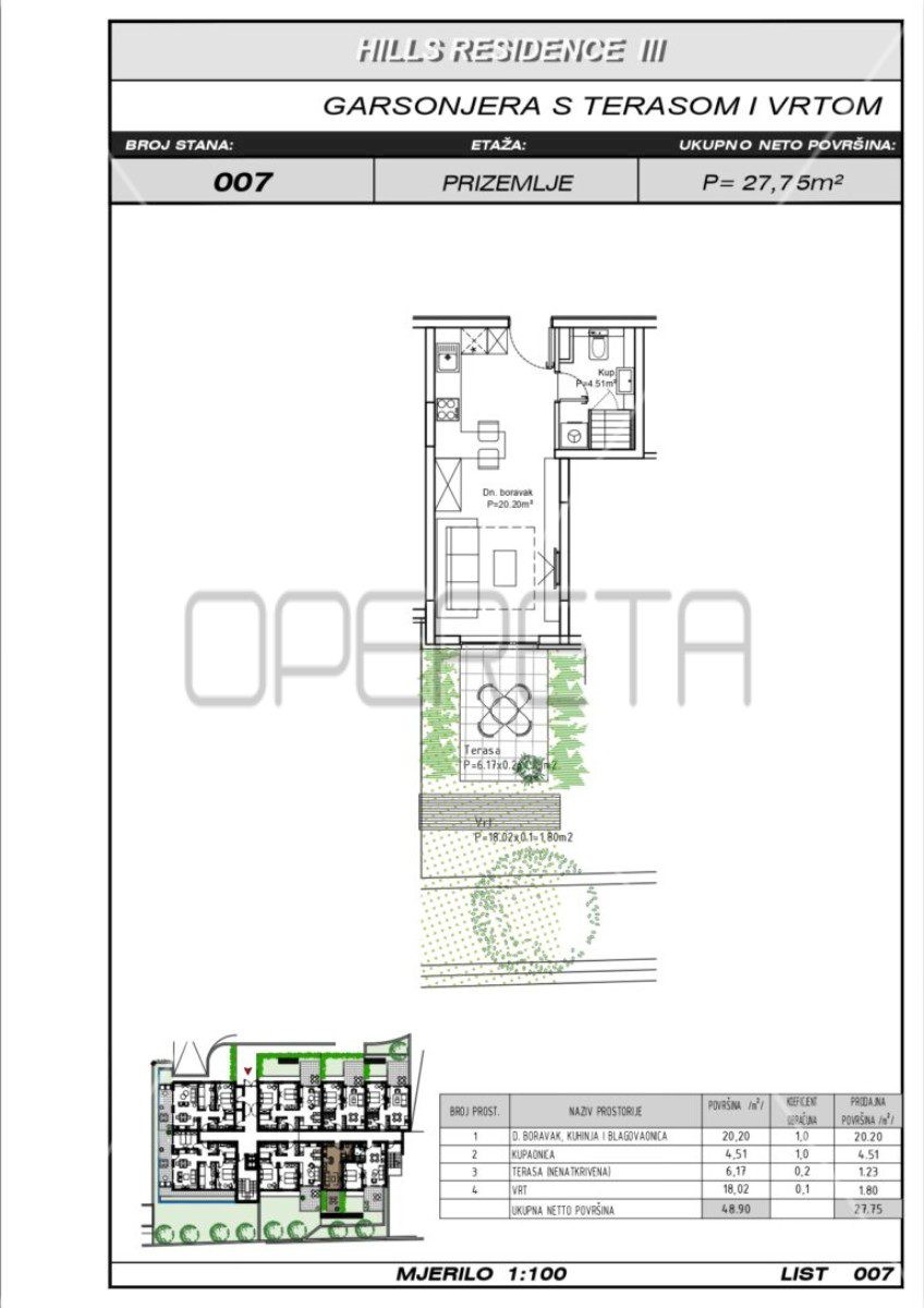 Apartmán Na prodej - SPLITSKO-DALMATINSKA MAKARSKA